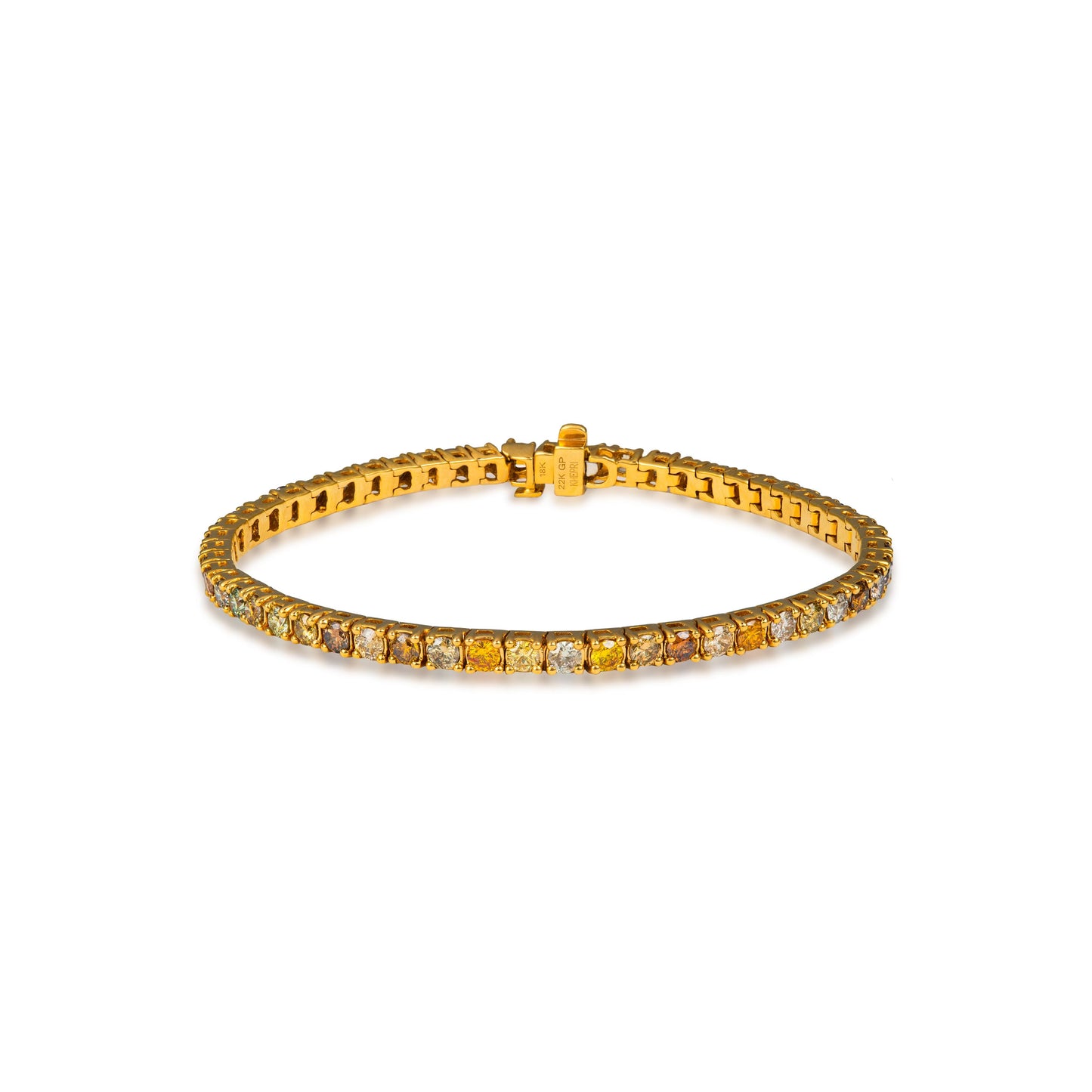 Fancy Color Tennis Bracelet