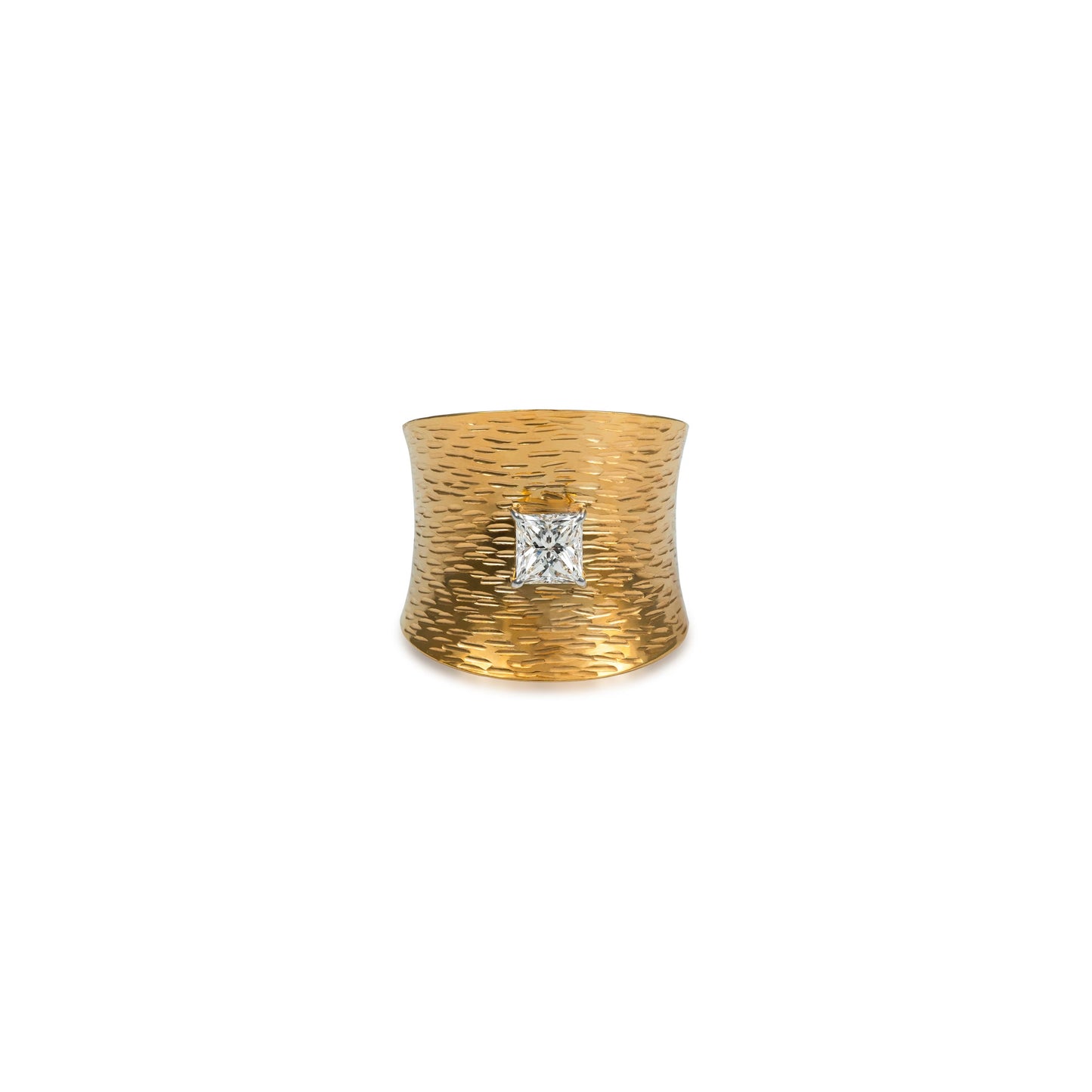 Oradina Diamond Princess Cut Ring