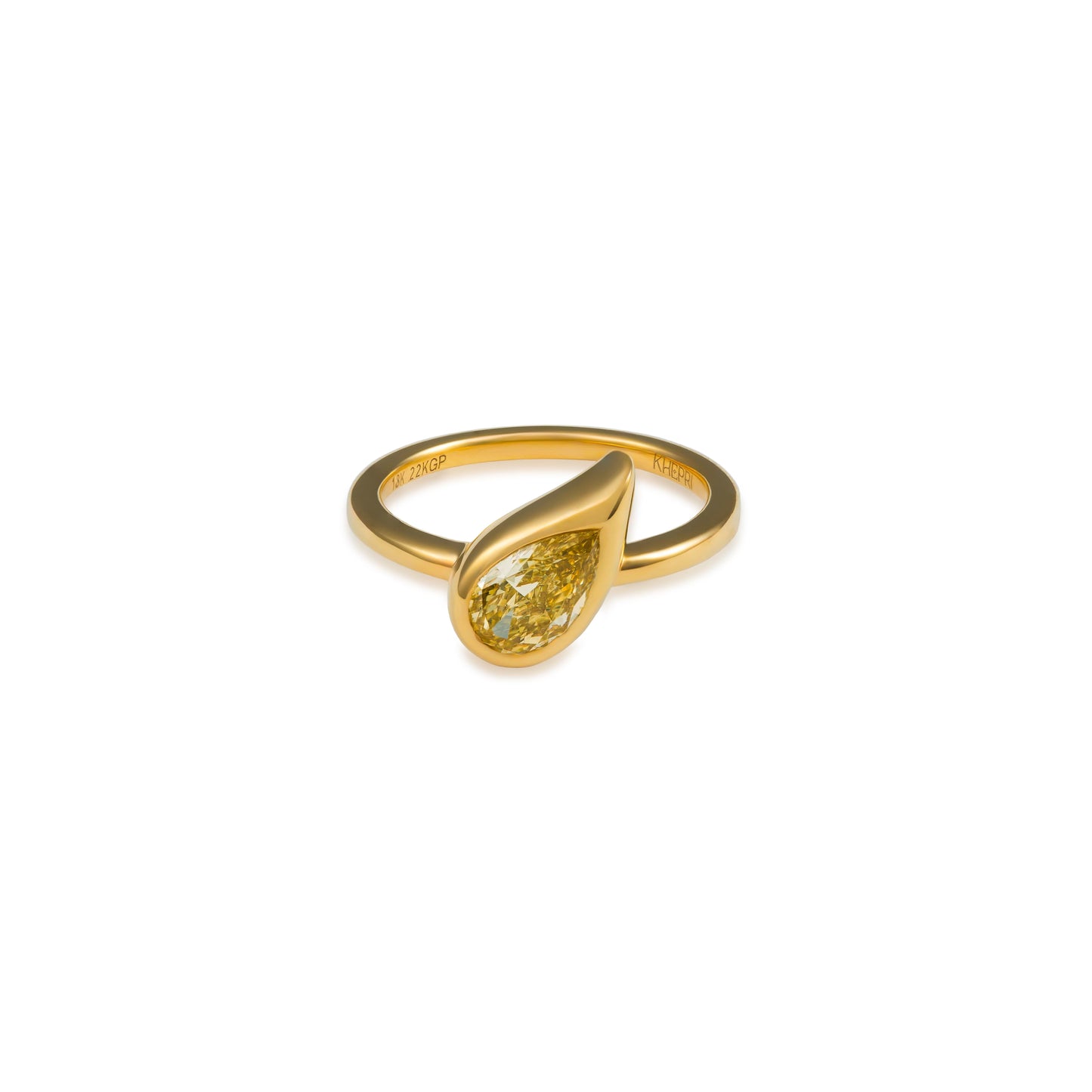 Fancy Color Diamond Pear Tear Pinky