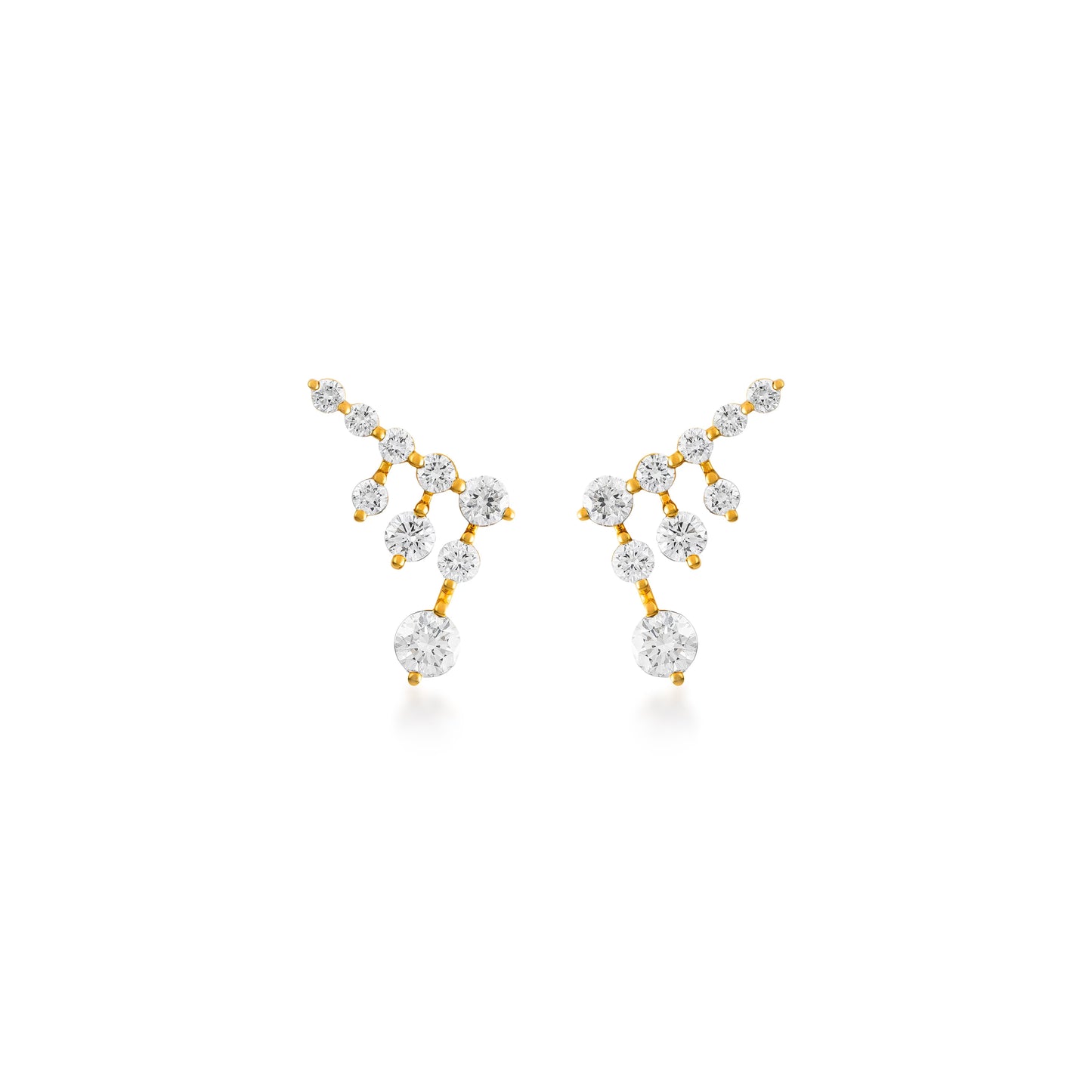 Petite Diamond Drip Stud
