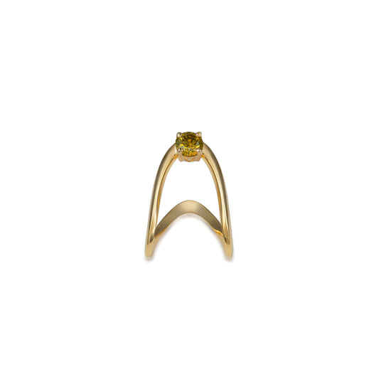 Fancy Color Diamond Vanki Ring