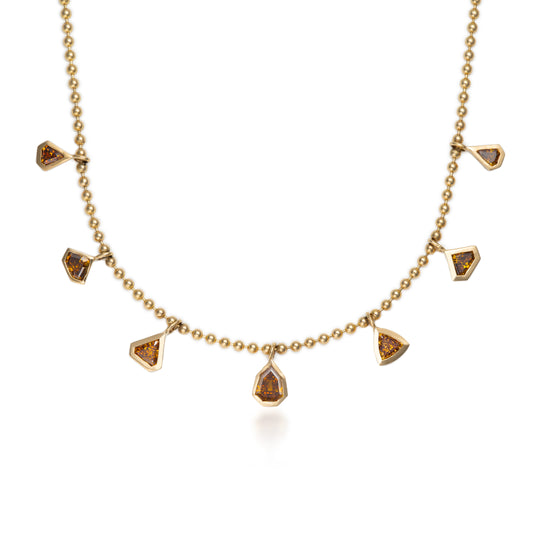 Rani Multi Shape Diamond Necklace