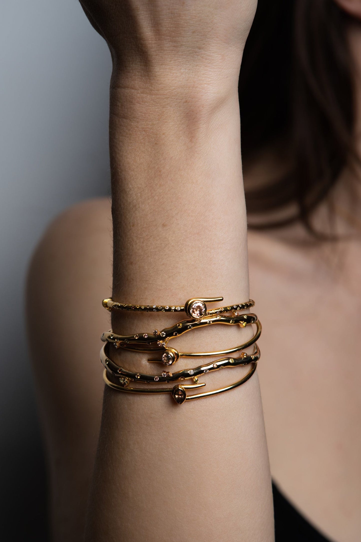 Fancy Color Diamond Thorne Cuff