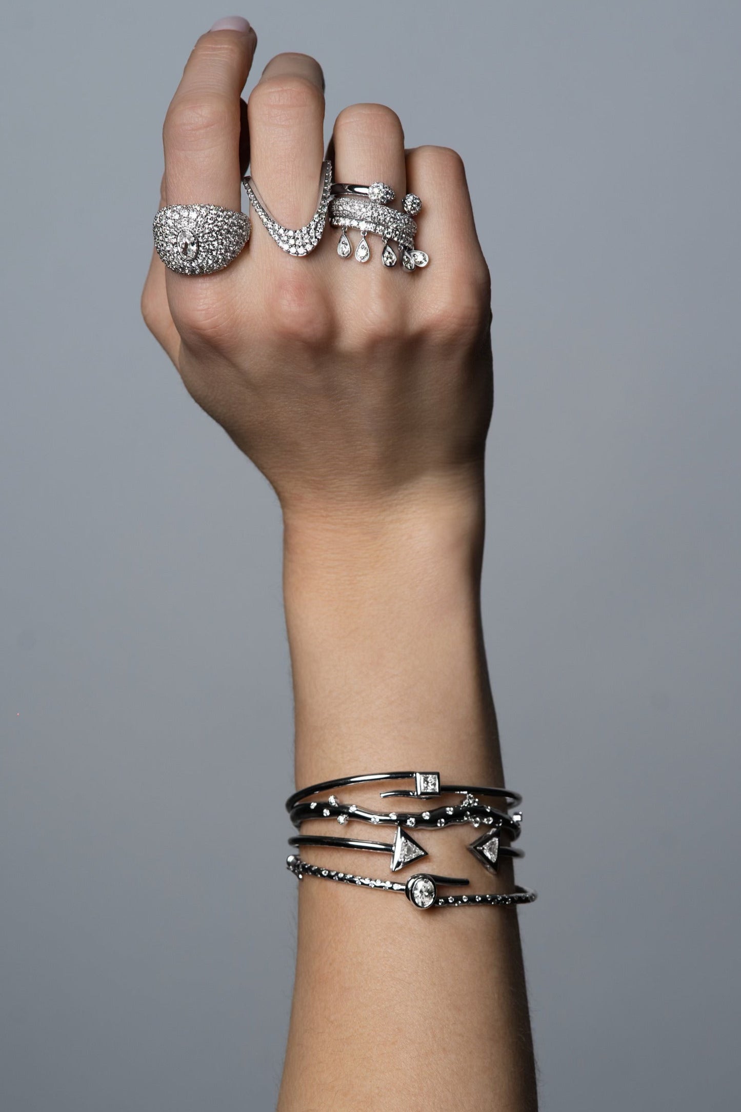 Diamond Thorne Cuff