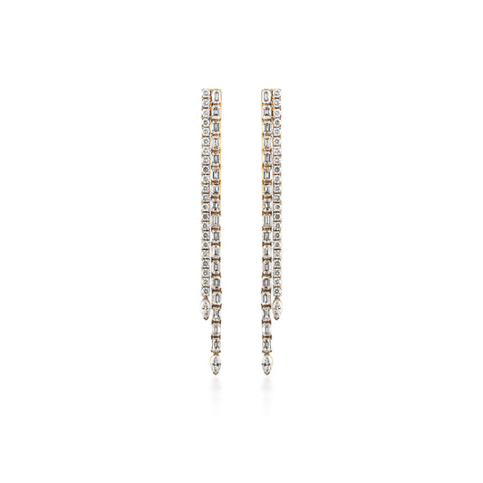 Double Linear Earring