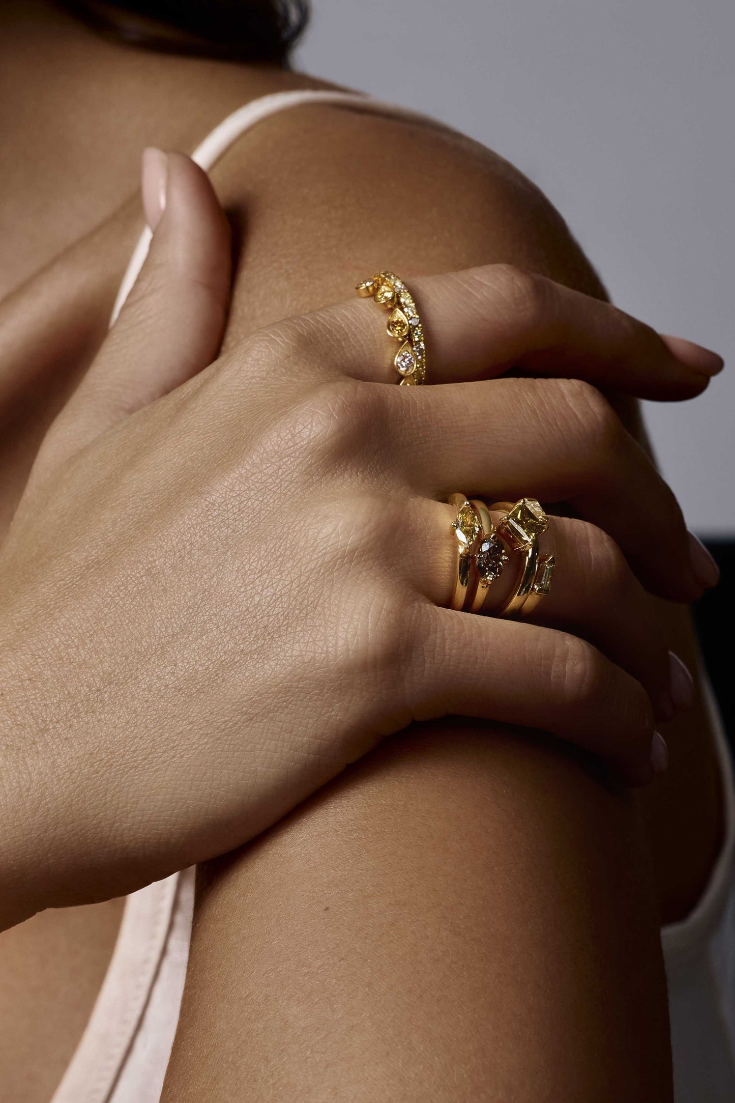 East West Marquise Diamond Ring
