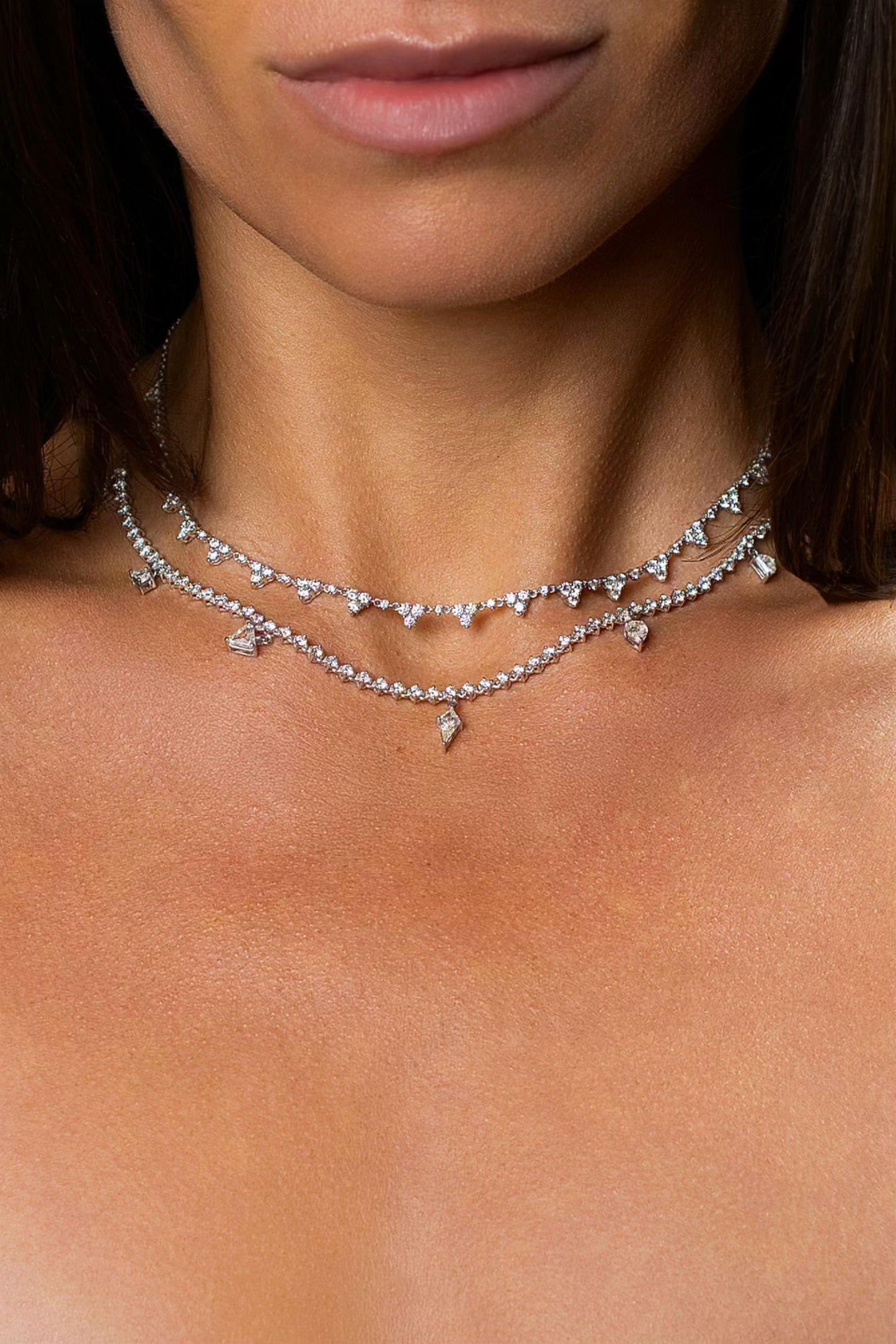 Diamond Tiara Choker
