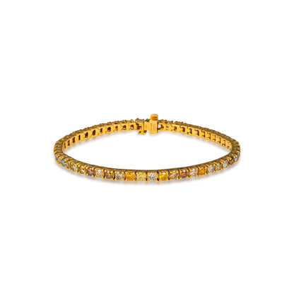 Fancy Color Tennis Bracelet