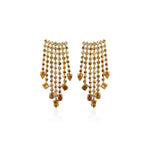 Fancy Color Fringe Diamond Earrings