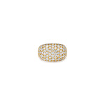 Diamond 6 Row Pinky Ring