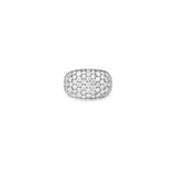 Diamond 6 Row Pinky Ring