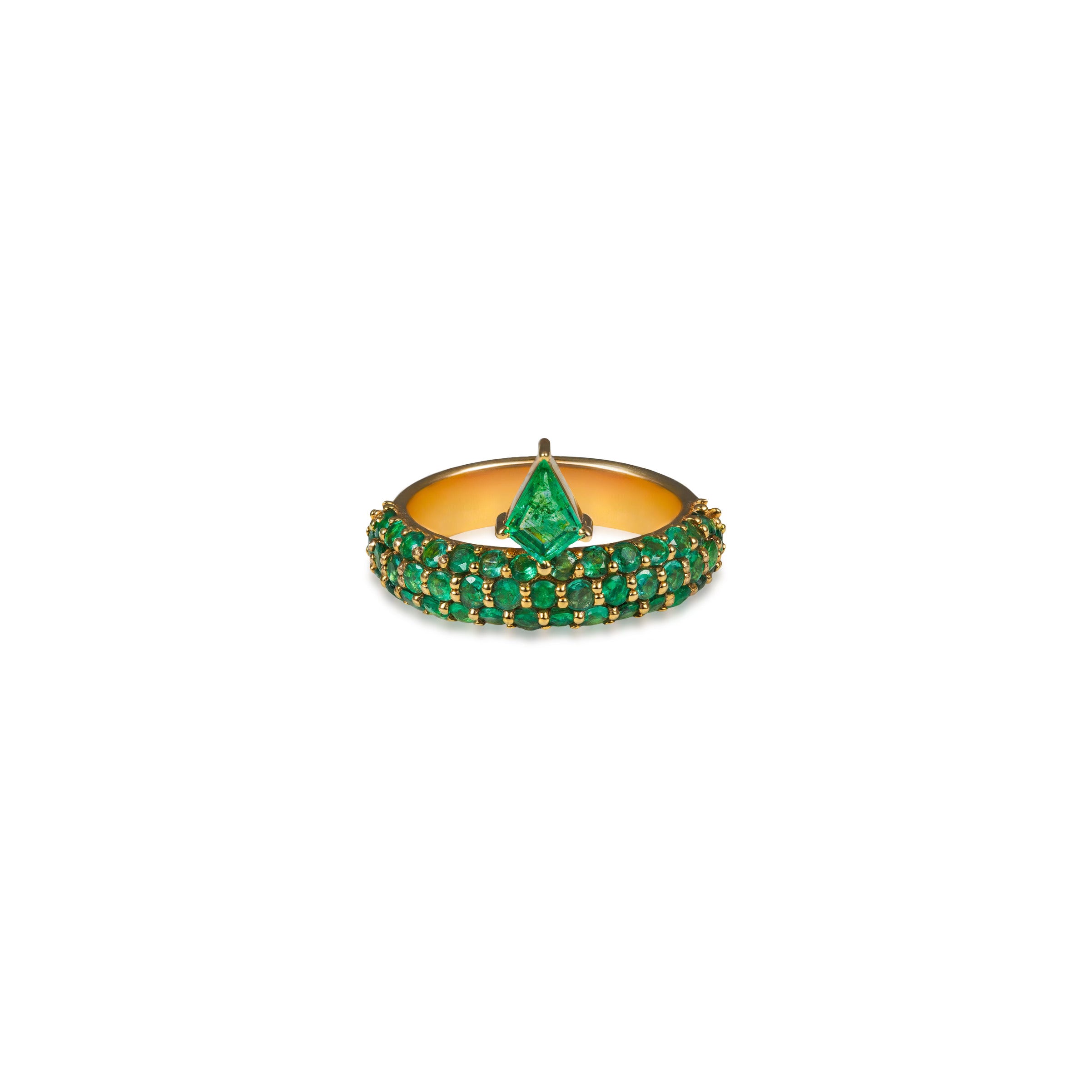 Emerald Cleopatra RIng