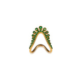 Crown Vanki Emerald Ring