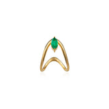 Emerald Marquise Vanki Ring