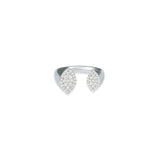 Diamond Marquise Pave Gap Ring