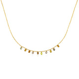 Petite Fancy Color Drill Diamond Necklace