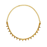 Fancy Color Pear Diamond Drop 2 in 1 Bracelet & Necklace