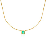 Ishtar Emerald Necklace Small