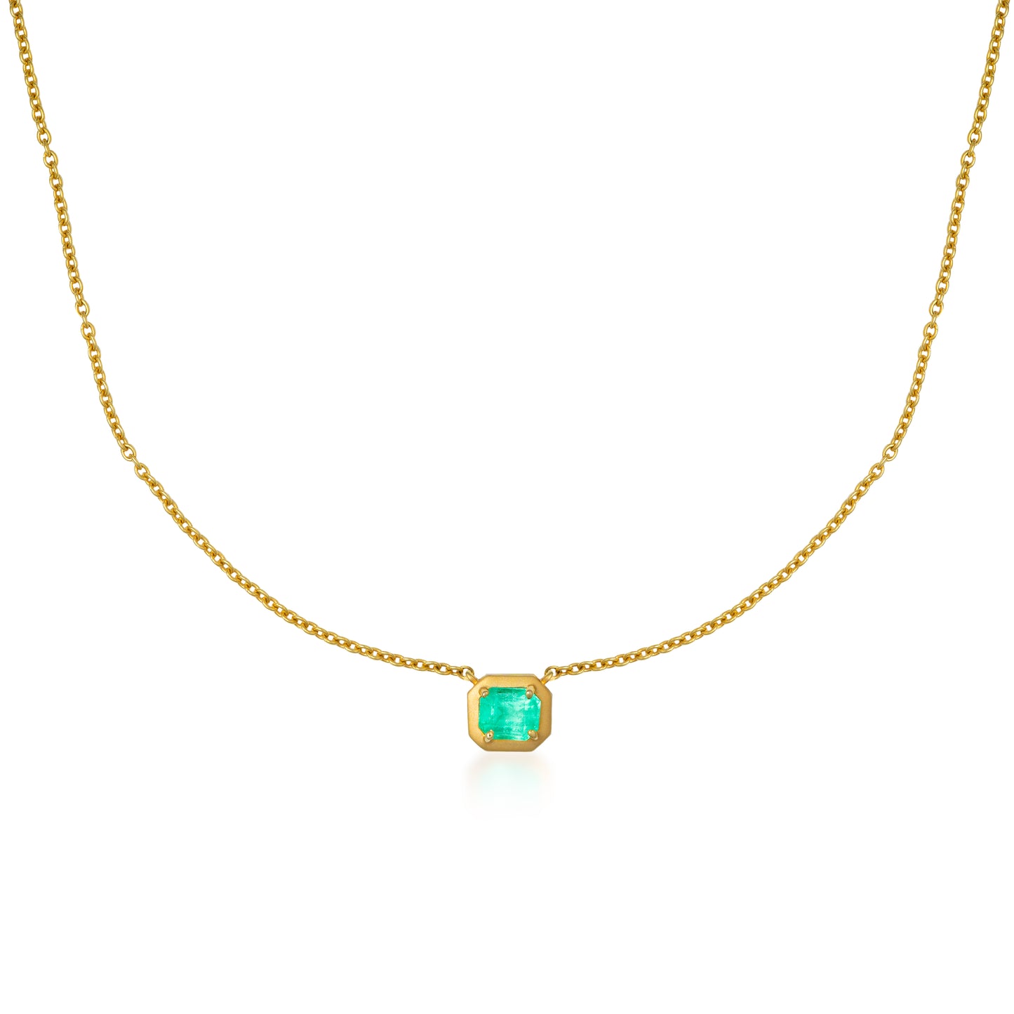 Ishtar Small Emerald Necklace