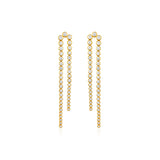 Diamond Lasso Linear Earring