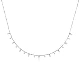 Dancing Drop Diamond Necklace