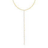Diamond Kite Lariat Necklace