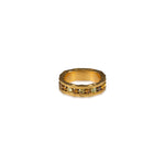 Fancy Color Diamond Raw Eternity Ring