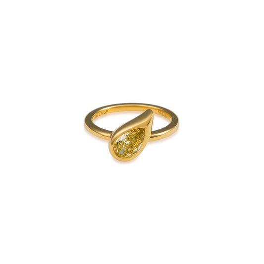 Fancy Color Diamond Pear Tear Pinky