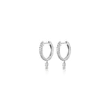 Petite Double Diamond Drip Huggies