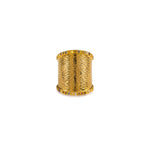 Fancy Color Diamond Edged Texture RIng