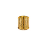 Fancy Color Diamond Edged Texture RIng