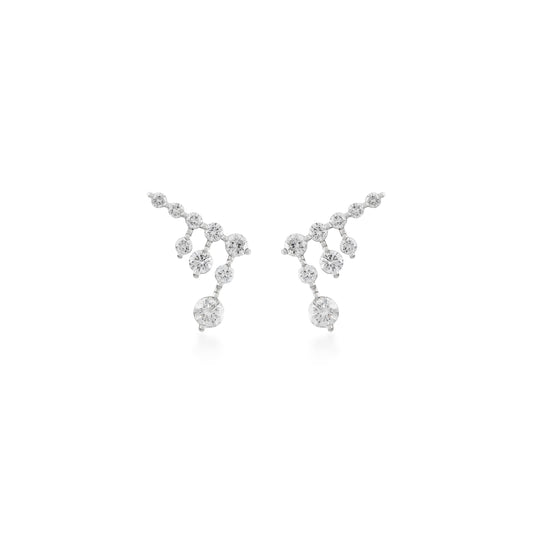 Petite Diamond Drip Stud