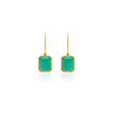 Ishtar Emerald Dangle Earrings