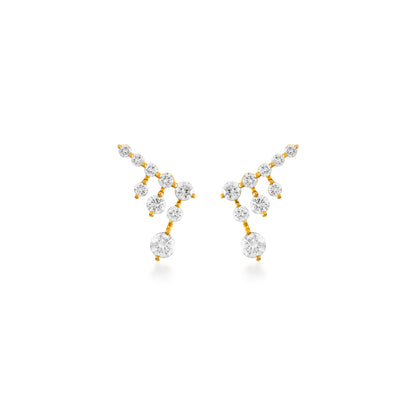 Petite Diamond Drip Stud