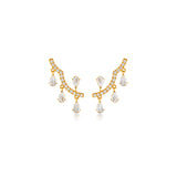 Dancing Drop Diamond Ear Climbers
