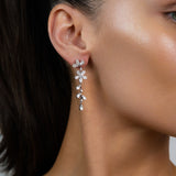 Floral Vine Earrings Large