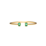 Ishtar Emerald Gap Bangle