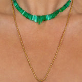 The Aphrodite Emerald Necklace