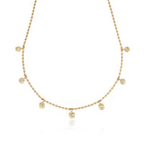 Seven Carousel Drop Necklace