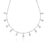 Eleven Pear Drop Necklace