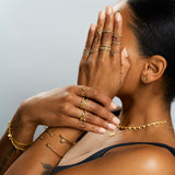 Fancy Color Diamond Double Prism Ring