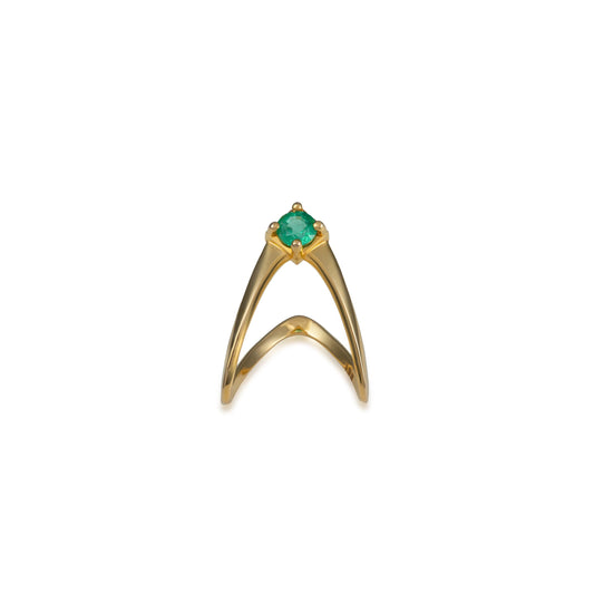 Emerald Vanki Ring