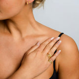 Fancy Color Diamond North Star Ring