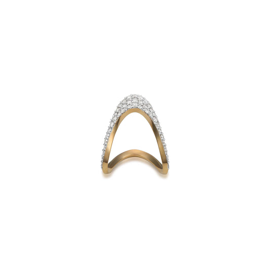 Diamond Pave Vanki Ring