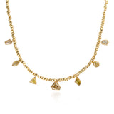 Ma Rani Multi Shape Diamond Necklace