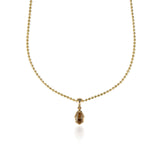 Alfie Fancy Color Diamond Bullet Shield Pendant Necklace