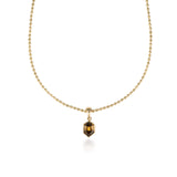 Alfie Fancy Color Diamond Shield Pendant Necklace