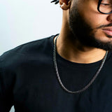 Black Diamond Snake Neckalce