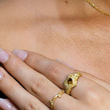 Fancy Color Diamond Twin Flame Ring