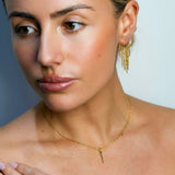 Fancy Color Diamond Pave Thorn Ring